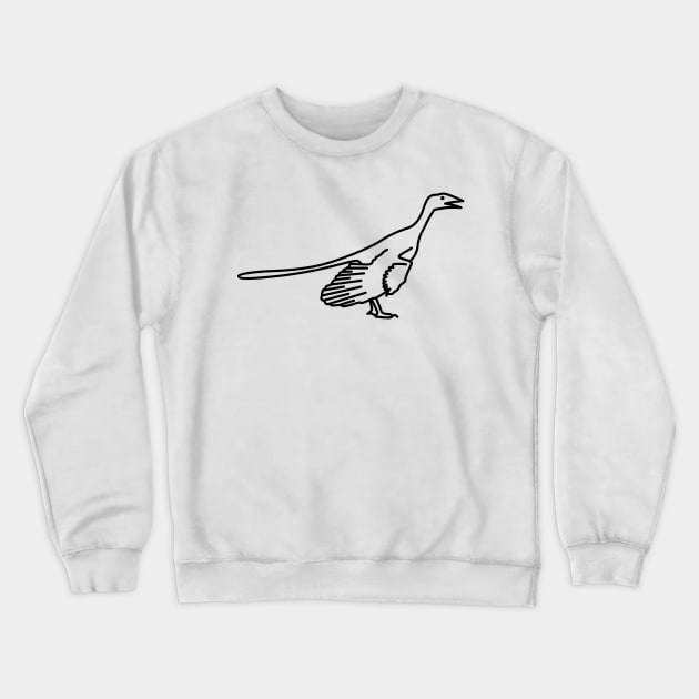 Archaeopteryx Crewneck Sweatshirt by Radradrad